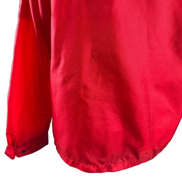 Vintage 60s Lion Uniform Mens Firestone Red Jacket Medium Nylon - Picture 16 of 16